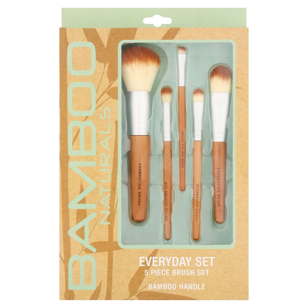 Bamboo Naturals 5 Piece Brush Set